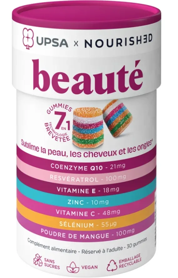 UPSA X NOURISHED Beauty Gummies (30 Stk)
