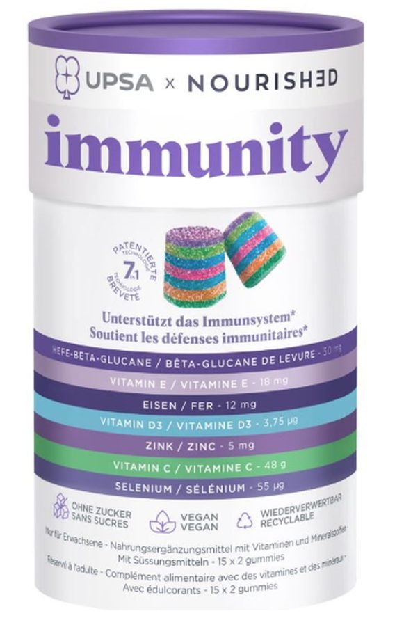 UPSA X NOURISHED Immunity Gummies (30 Stk)