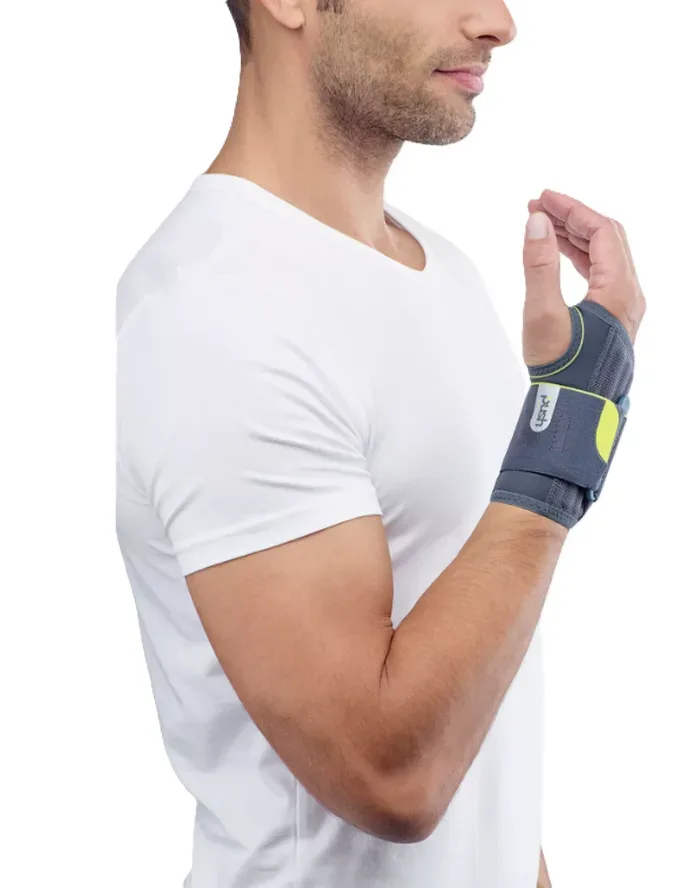 push SPORTS Handgelenkbandage, rechts, Grösse M, Handgelenkumfang 15.5-18cm (1 Stk)