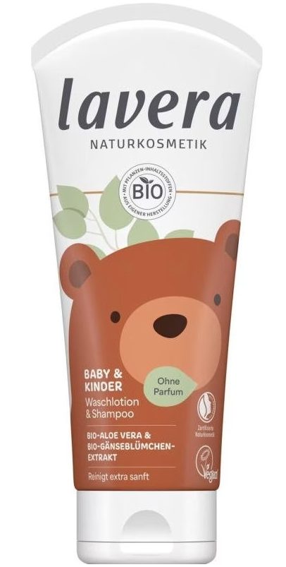 Lavera Baby und Kinder Waschlotion & Shampoo 200 ml