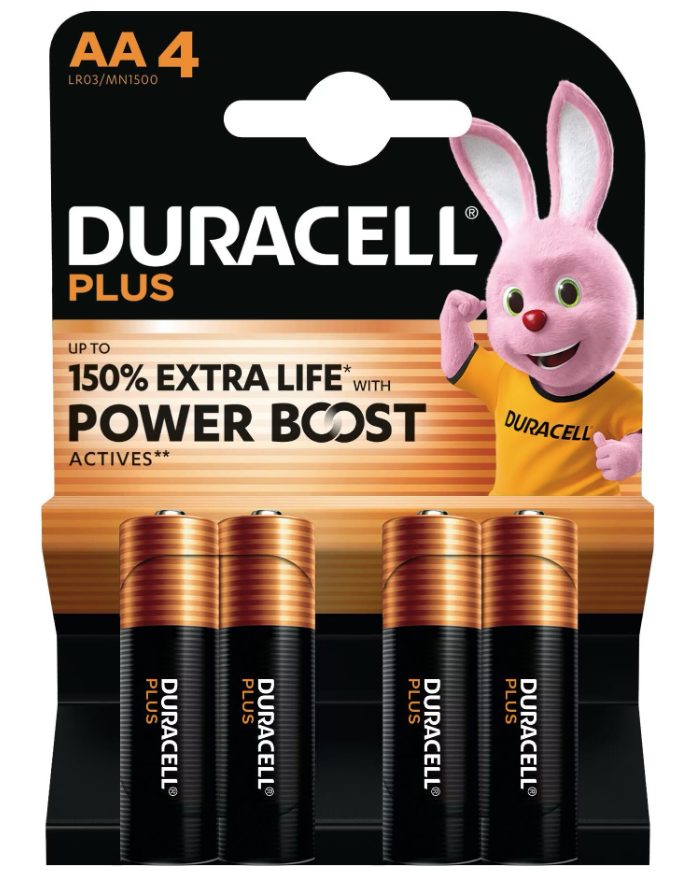 Duracell Batterien Plus Aa/Lr6 4 Stück