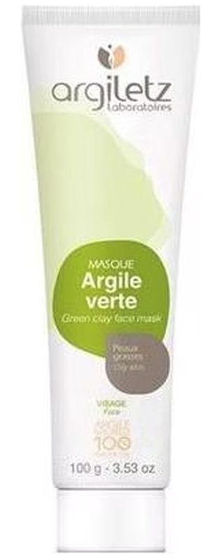Argiletz Gesichtsmaske aus grüner Tonerde für fettige Haut (100g)