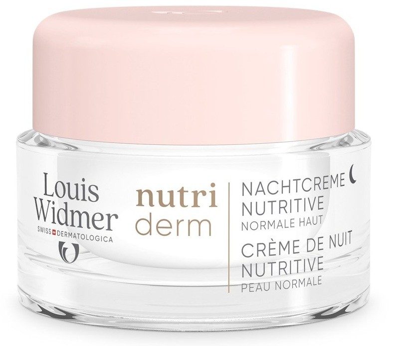 Louis Widmer nutriderm Nachtcreme Nutritive, parfümiert (50ml)