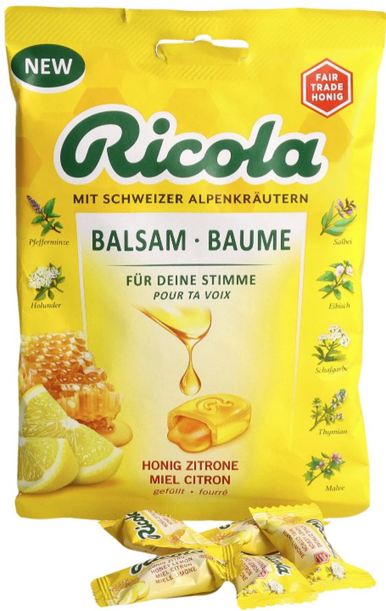 Ricola Balsam mit Honig-Zitronen-Füllung (68g)