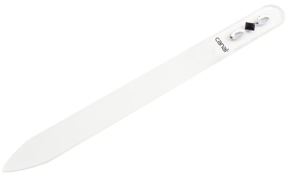 CANAL Hartglasfeile kristallfarben, 14cm (1 Stk)