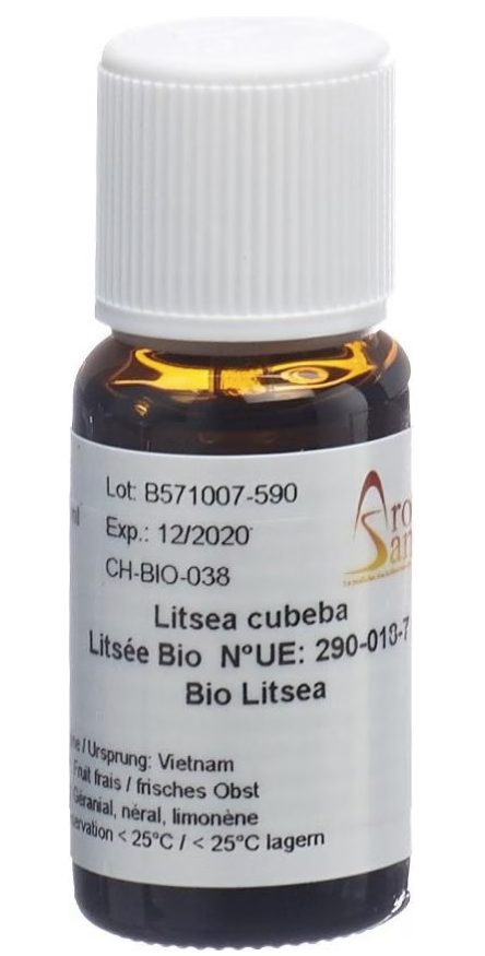 AromaSan Litsea Bio Ätherisches Öl (15ml)