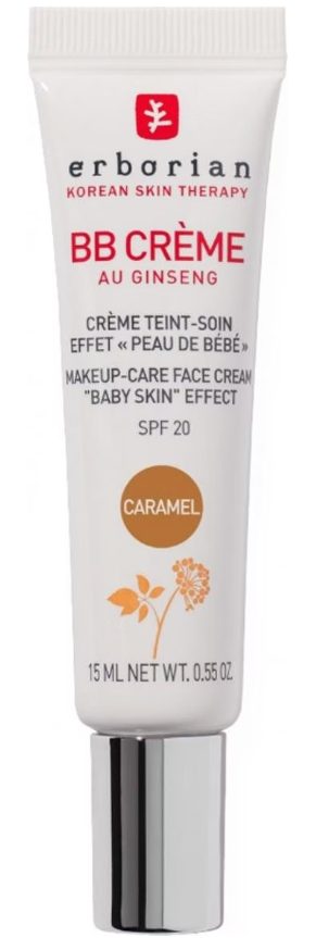 erborian - BB Creme au Ginseng, Erborian BB Creme Nude, 15 ml, Caramel