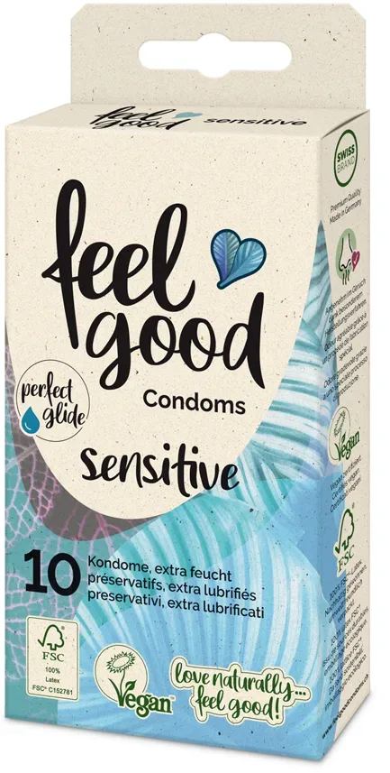 Feelgood - feelgood Kondom Sensitive (10 Stk), 10 Stück