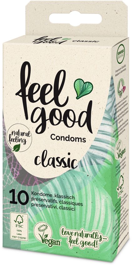 Feelgood - feelgood Condoms® classic, 10 Stück
