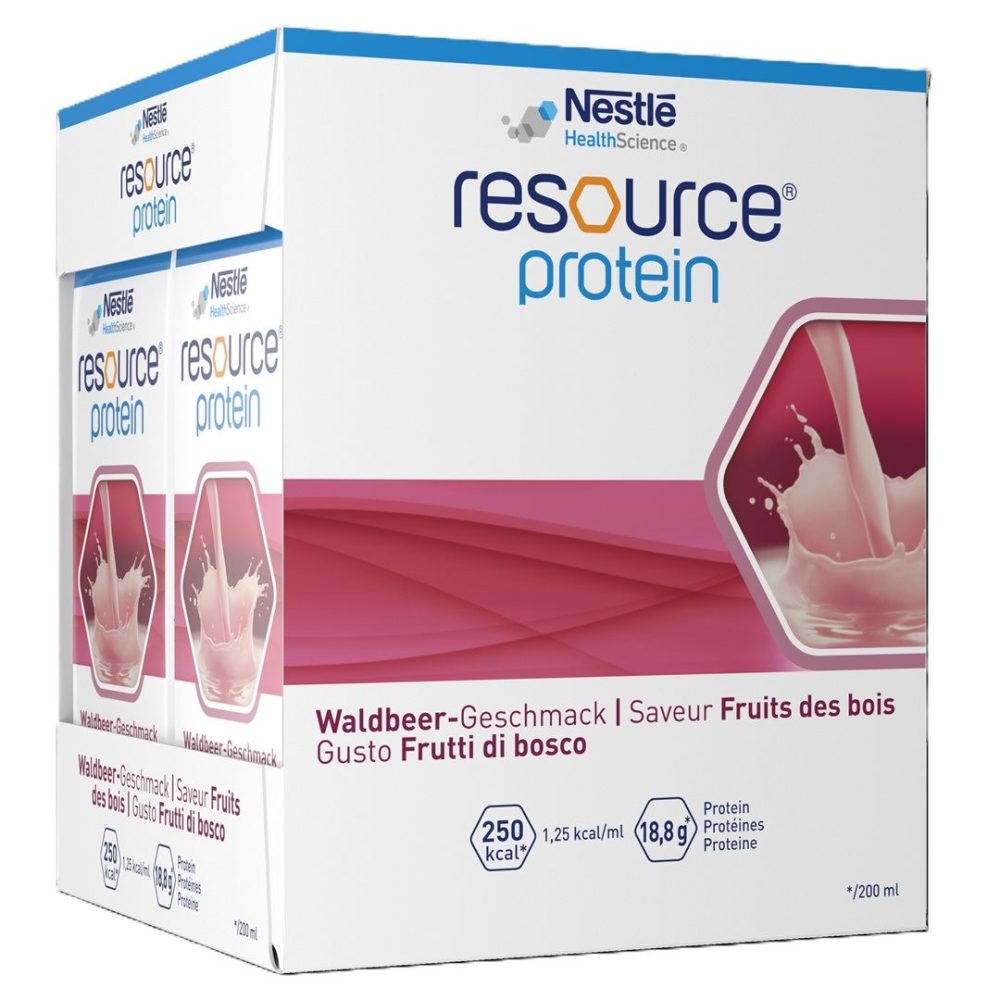 Resource Proteinreiche Trinknahrung, Waldbeeren (4x200ml)