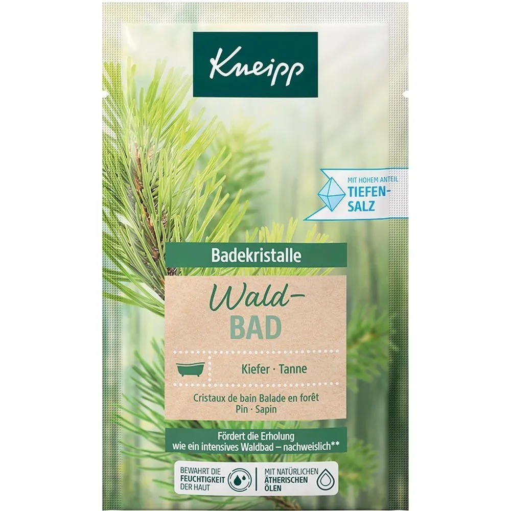 Kneipp Badekristalle Waldbad Badesalz & Badebomben 60 g Damen