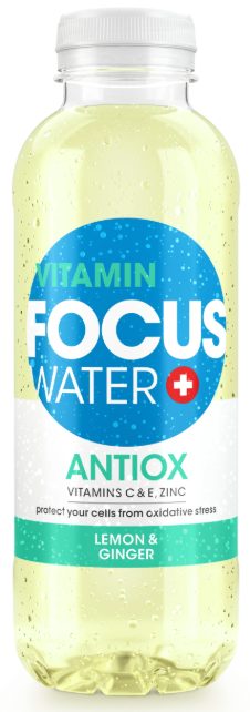 FOCUS WATER antiox Zitrone/Ingwer (50cl)