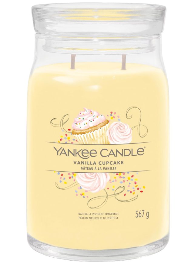 Yankee Candle Signature - Duftkerze im Glas, 567G, Gelb Pastel