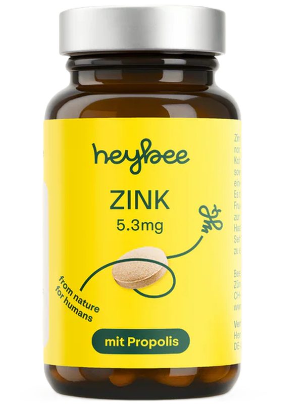 heybee Zink 5.3mg + Propolis Tabletten (100 Stk)