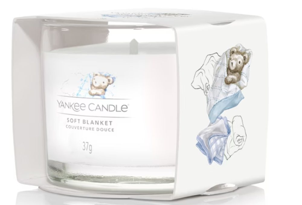 Yankee Candle Signature - Duftkerze im Glas, 37g, Weiss