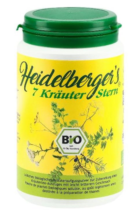 HEIDELBERGERS 7 Kräuter Stern Bio Tee (100g)