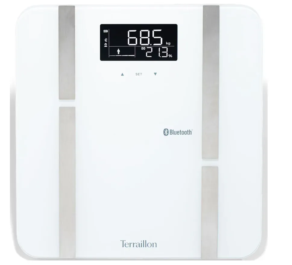 Terraillon - Personenwaage X-LINE Bluetooth Ultraslim 18mm, One Size