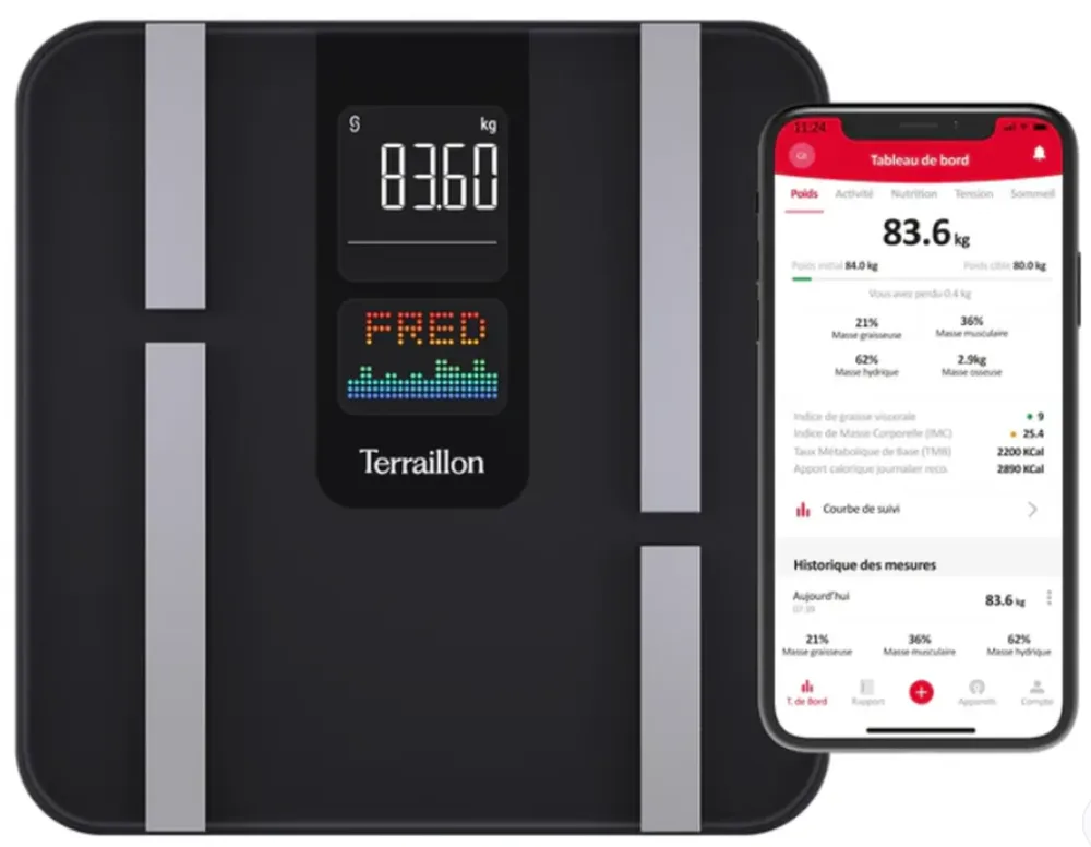 Terraillon Personenwaage Color Connect (1 Stk)