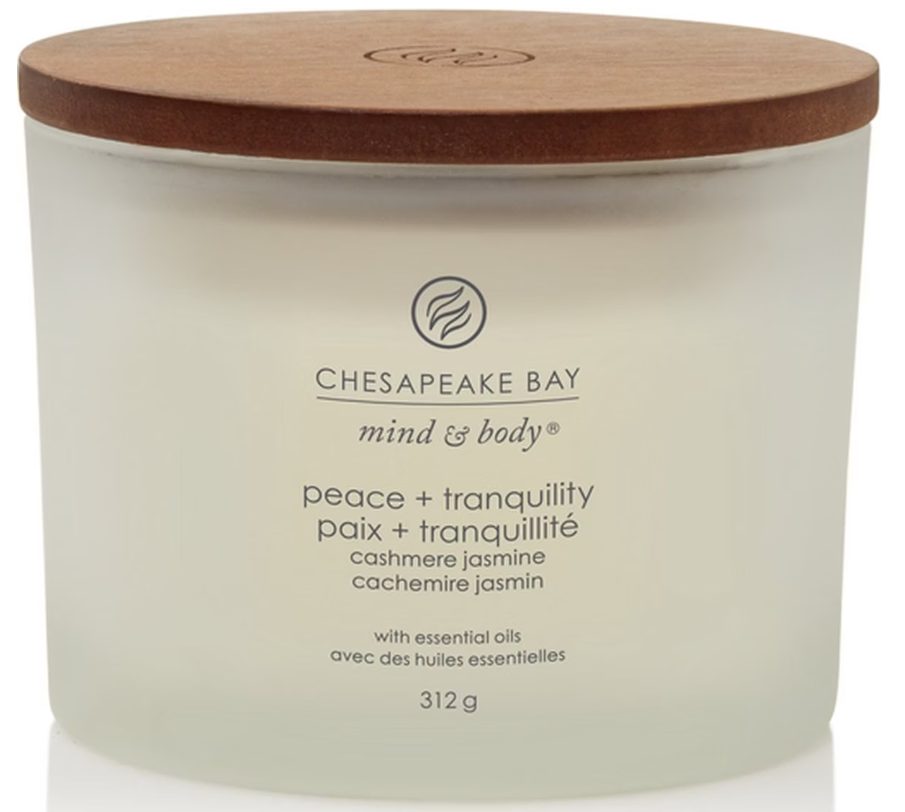 Chesapeake Bay - Duftkerze 3-Docht im Glas, 312g, Weiss
