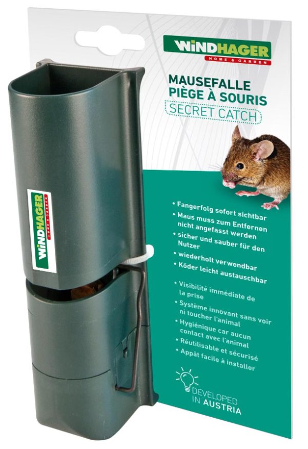 Windhager Mäusefalle Secret Catch | 17 × 5.5 cm