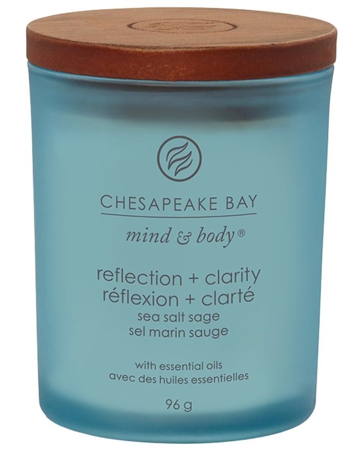 Chesapeake Bay - Duftkerze im Glas, 105g, Hellblau
