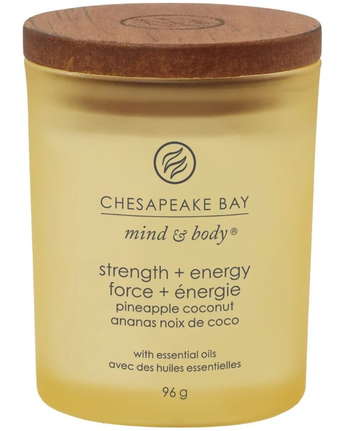 Chesapeake Bay - Duftkerze im Glas, 105g, Gelb