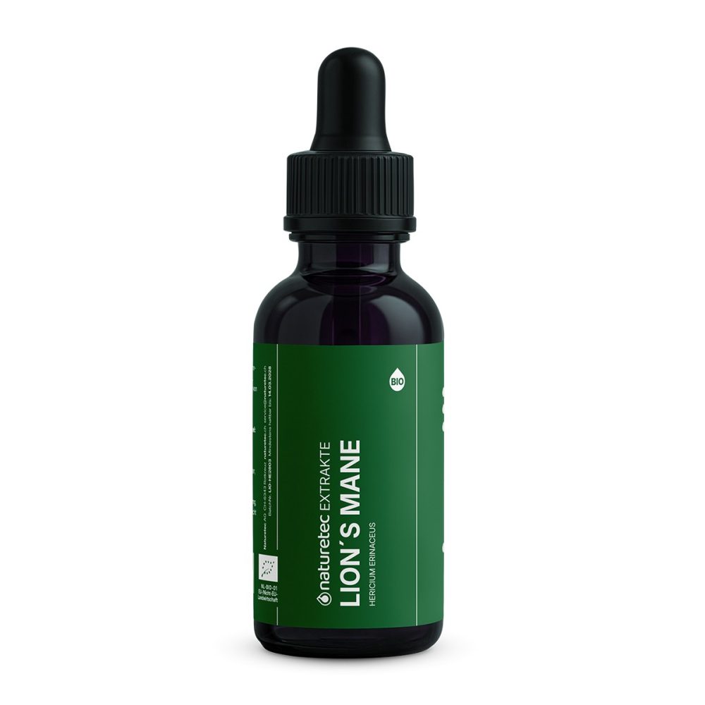 Naturetec Bio Lion's Mane Flüssigextrakt (30ml)