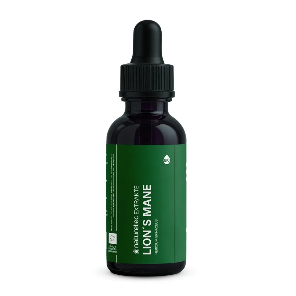Naturetec Bio Lion's Mane Flüssigextrakt (30ml)