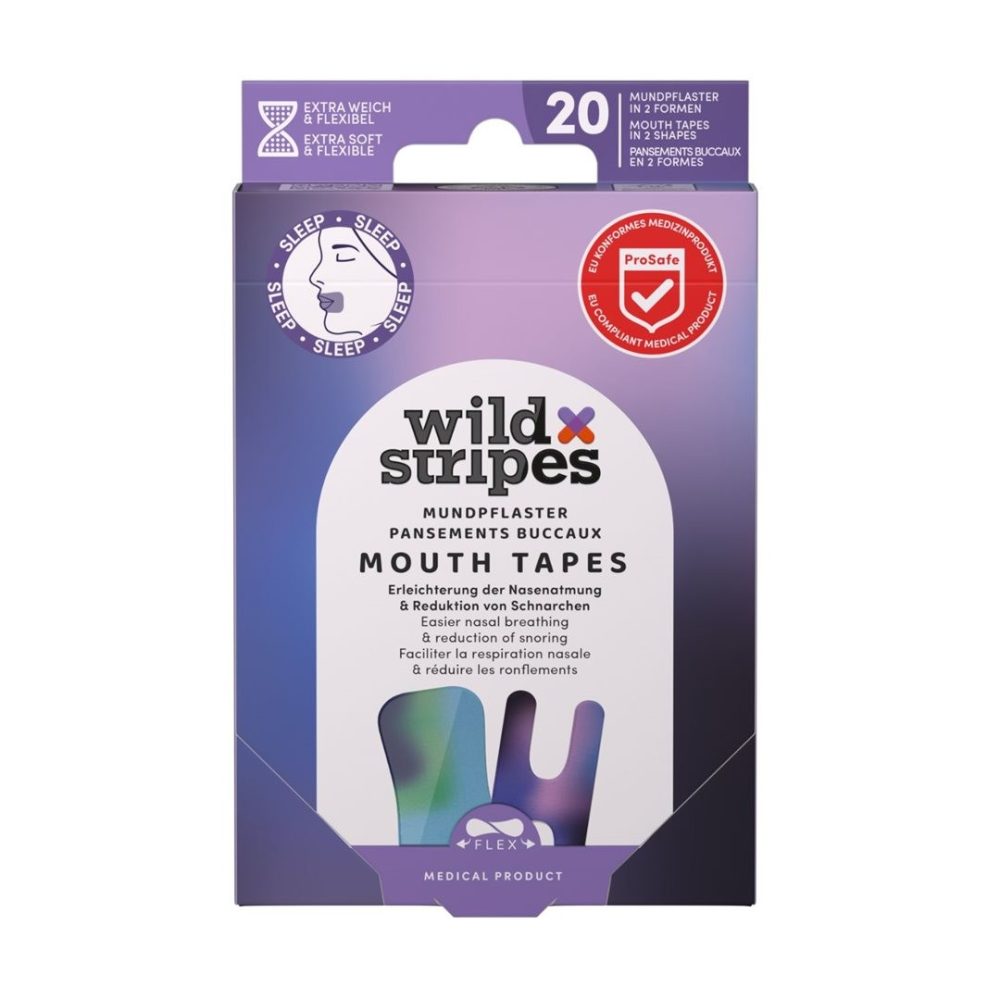 Wild Stripes - Mouth Patches Sunset, 20Stück