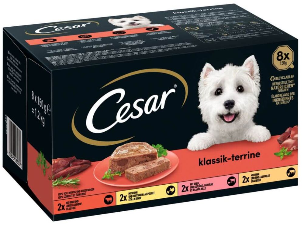 Cesar Klassiker Selektion 8x150g