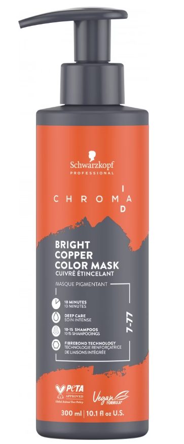 Schwarzkopf Chroma ID Bonding Color Mask 7-77 Bright Copper 300 ml