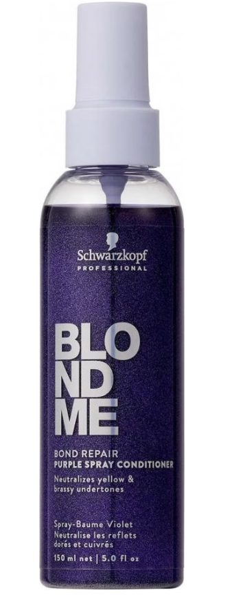 Schwarzkopf Professional Schwarzkopf BLONDME Bond Repair Purple Spray Conditioner 150ml