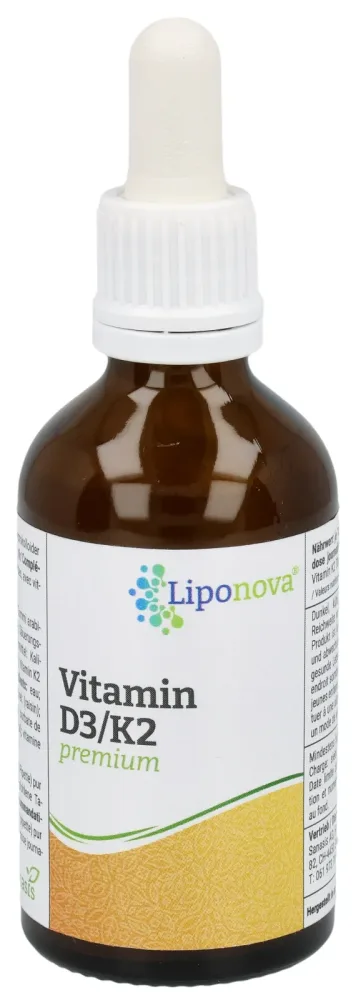 sanasis Liponova Vitamin D3/K2 liposomal premium (60ml)