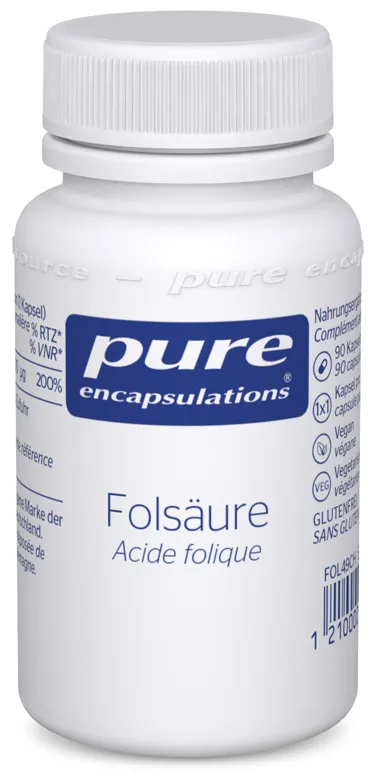 Pure Encapsulations Folsäure Kapseln (90 Stk)