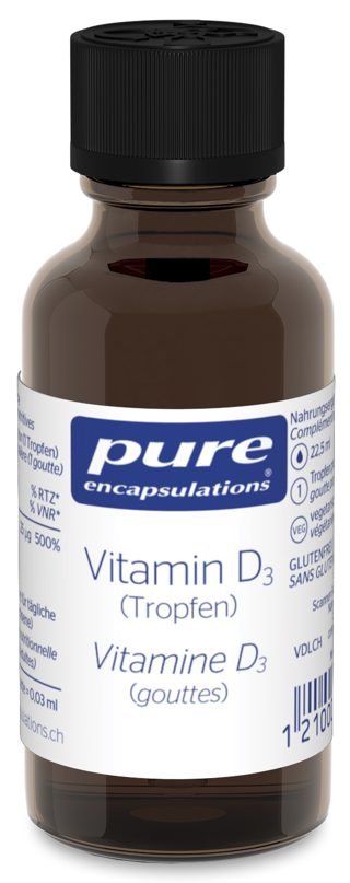 Pure Encapsulations Vitamin D3 Liquid Tropfen (22ml)