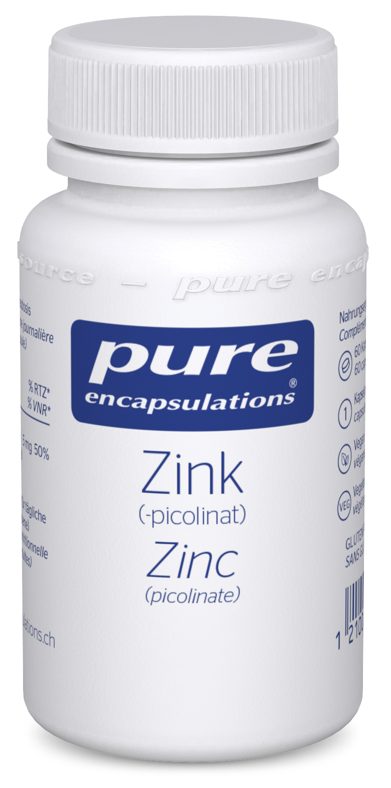 Pure Encapsulations Zink 5 pikolinat Kapseln (60 Stk)