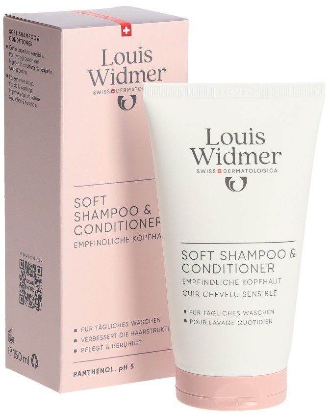 Louis Widmer - Soft Shampoo parfümiert, parf, 150 ml