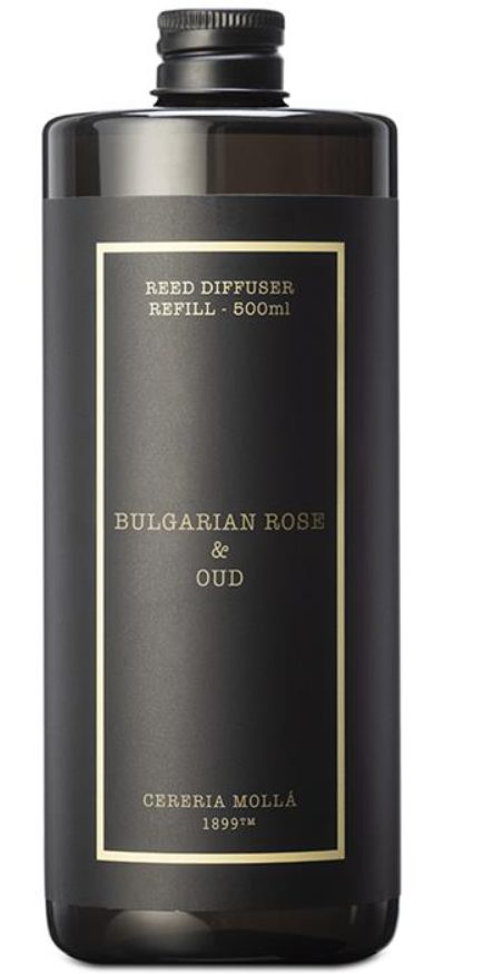 Cereria Mollá Diffuser Refill Bulgarian Rose & Oud (500ml)