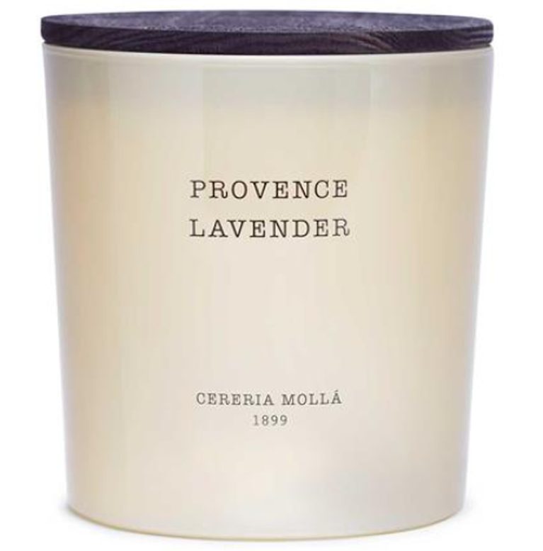 Cereria Mollá Premium Candle XL Provence Lavender 3-Docht-Duftkerze (600g)