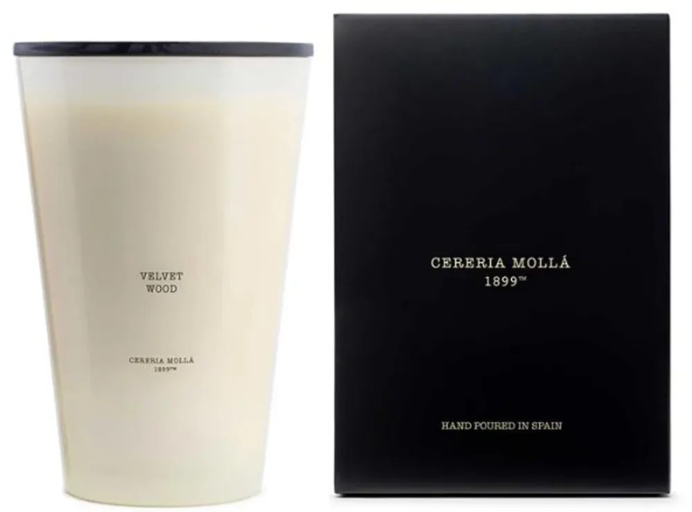 Cereria Mollá Premium Candle 3XL Velvet Wood 7-Docht-Duftkerze (7kg)