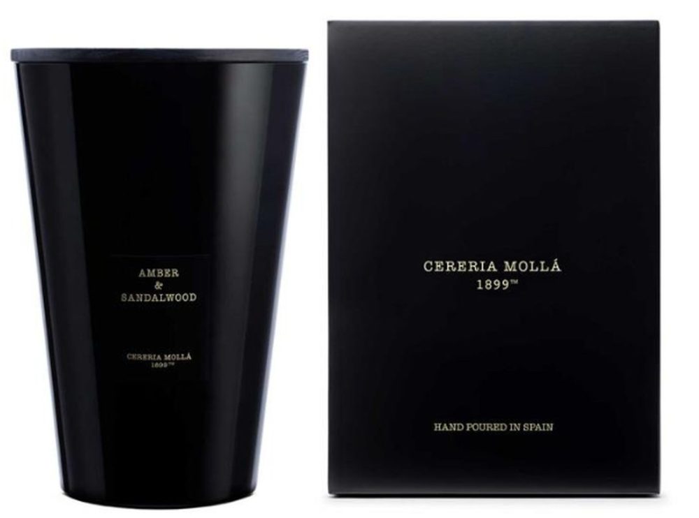 Cereria Mollá Premium Candle 3XL Amber & Sandalwood 7-Docht-Duftkerze (7kg)