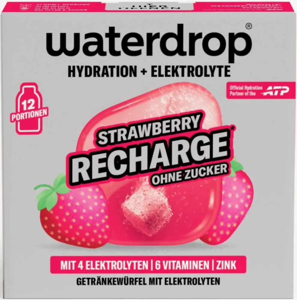 waterdrop Microlyte Strawberry Recharge (12 Stk)