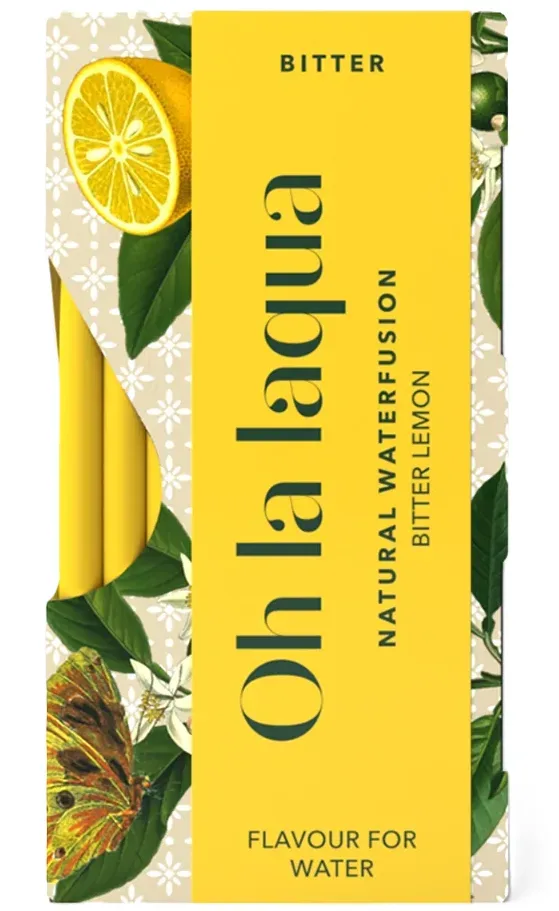 OH LA LAQUA Flavour for Water Bitter Lemon (10x6ml)