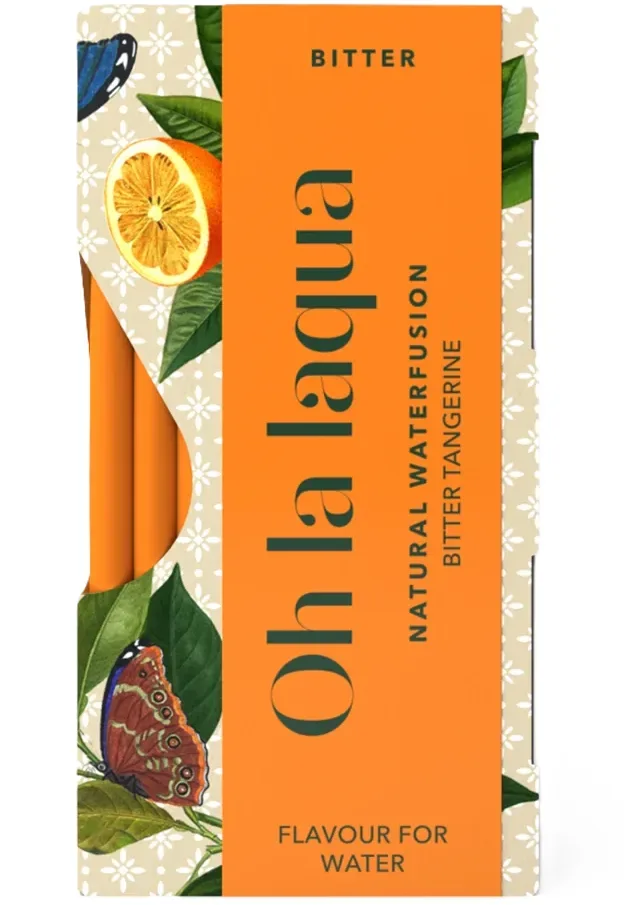 OH LA LAQUA Flavour for Water Bitter Tangerine (10x6ml)