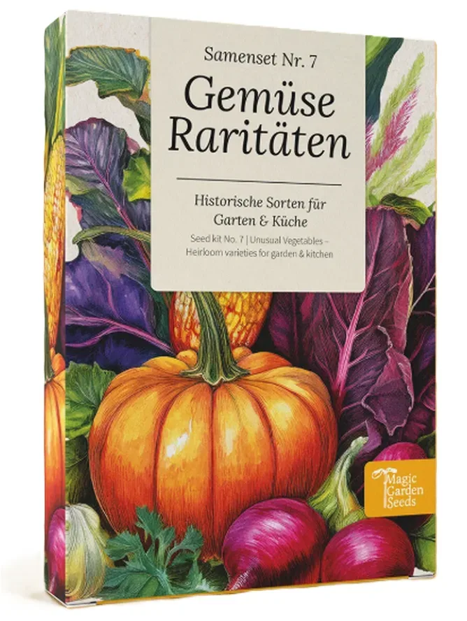 Magic Garden Seeds Saatgut Gemüse-Raritäten für Garten & Küche (1 Stk)