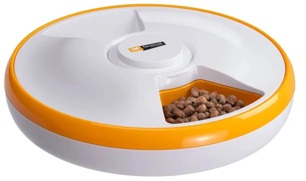 Ferplast Roulette Feeder Futterautomat, Füllmenge 160ml, für Hunde und Katzen (1 Stk)