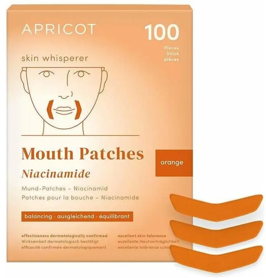Apricot Mund Patches mit Niacinamide Anti-Aging Masken 100 ct