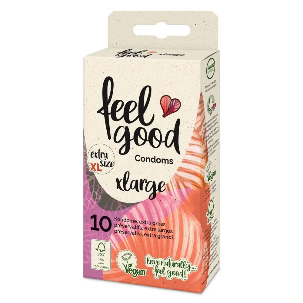feelgood - Condoms - large - Naturkatschuklatex - 10 Stk