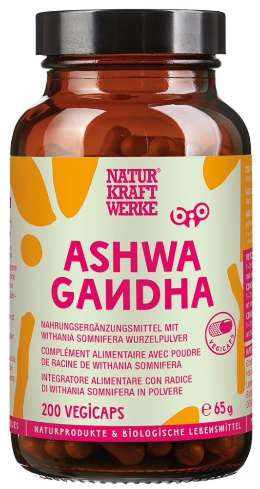 NATURKRAFTWERKE Bio Ashwagandha Vegicaps (65g)