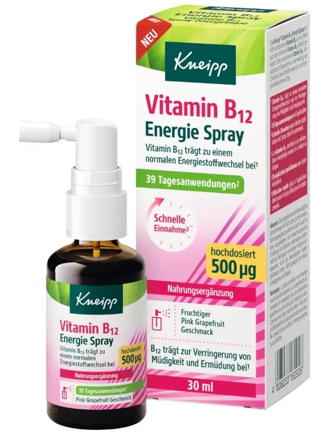 Kneipp Vitamin B12 Energy Spray (30ml)